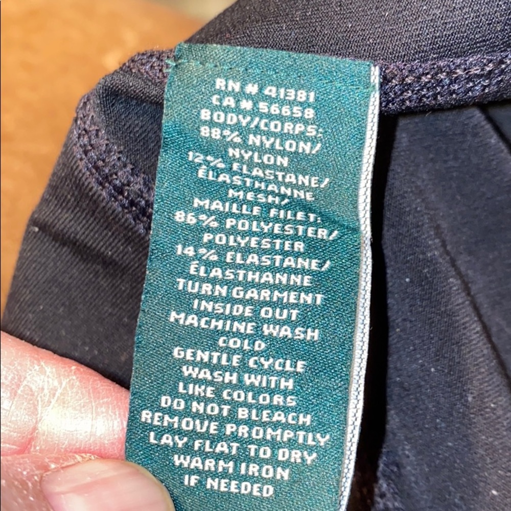 Lauren Ralph Lauren Active Leggings With Mesh - Picture 10 of 13